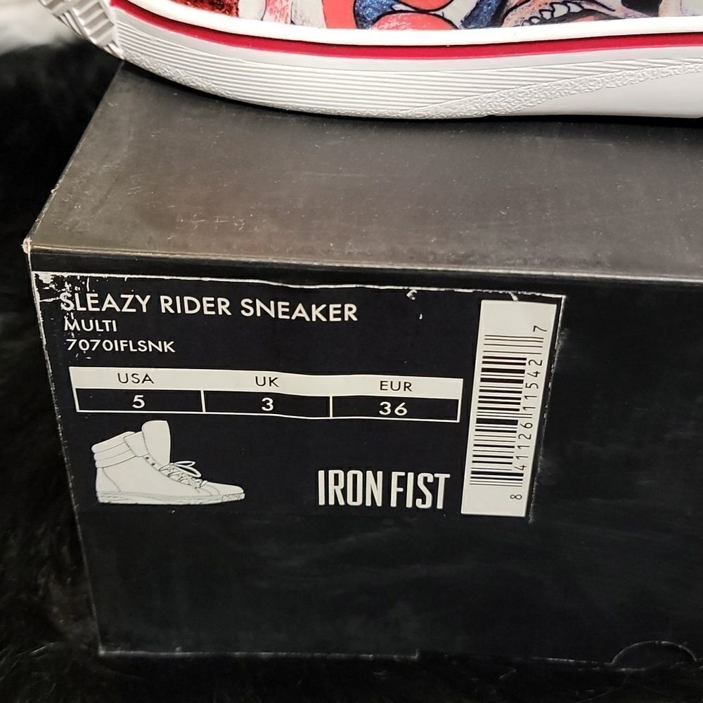 NIB Iron Fist Sleazy Rider Sneaker Size 5 - Picture 11 of 11